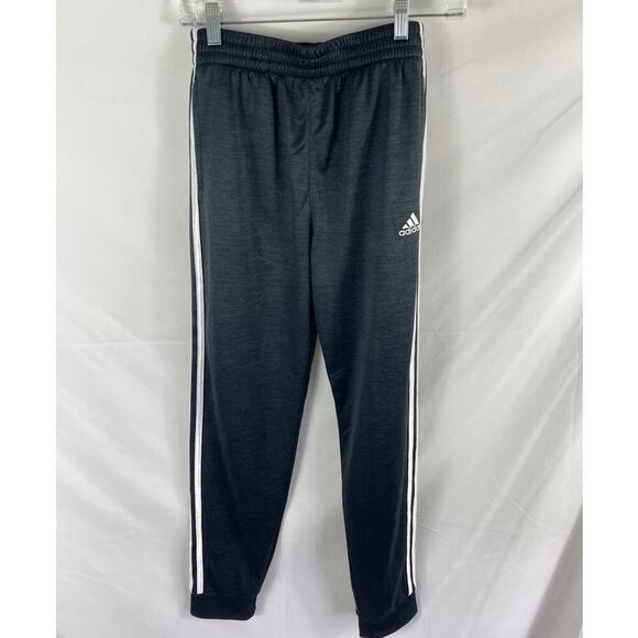 Adidas Boys Stripe Sweatpants Size Large 14/16 - Picture 1 of 4